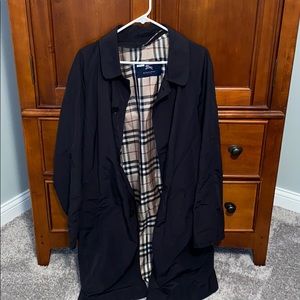Black Burberry Trench Coat